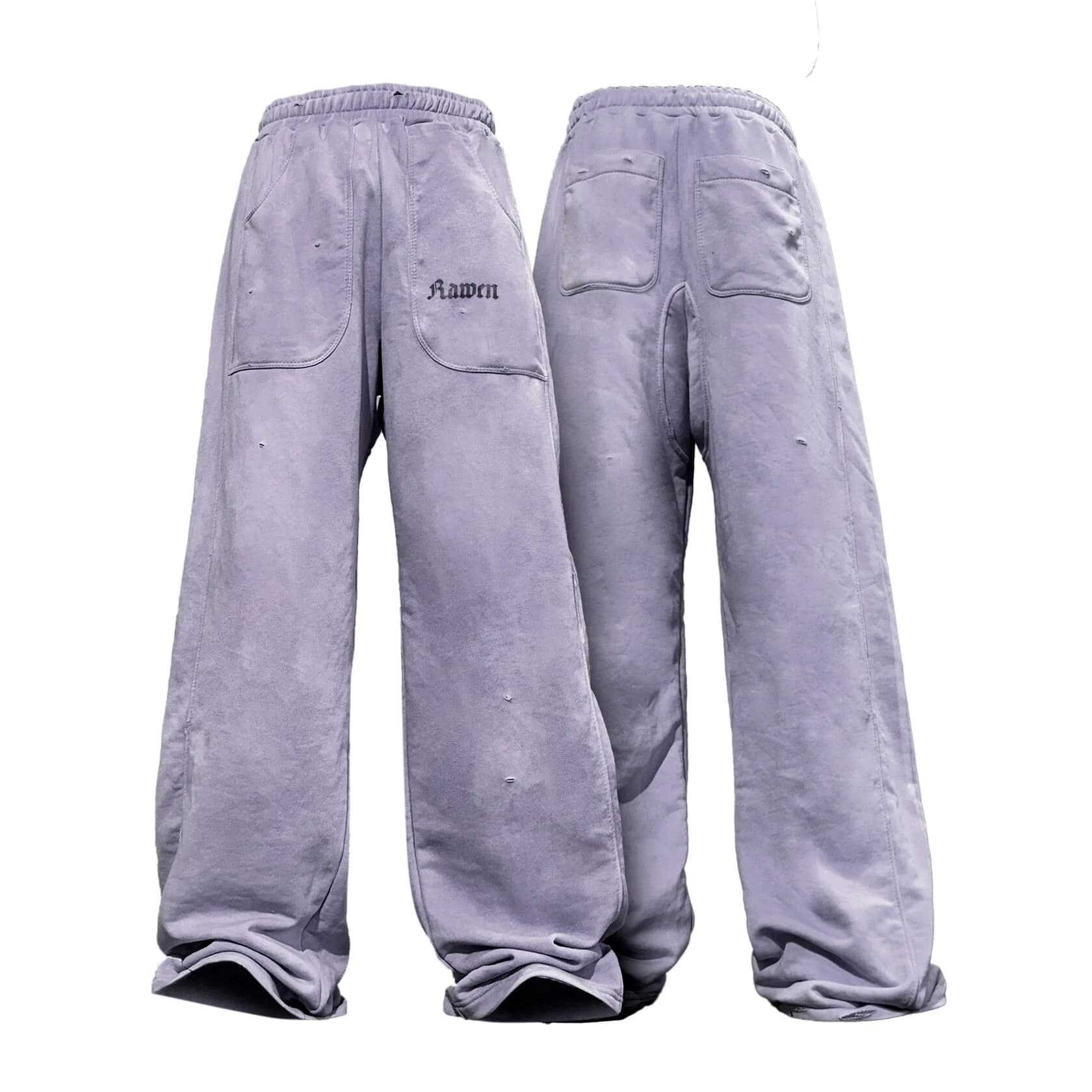Pants "Oversprayed" Violet