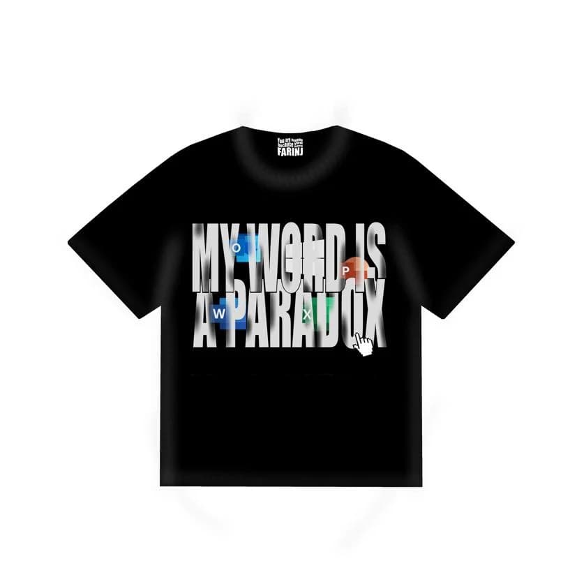 FARINJ T-shirt word
