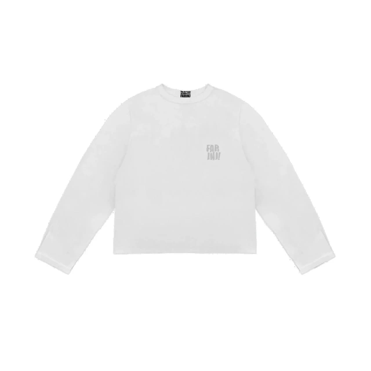 FARINJ white longsleeve